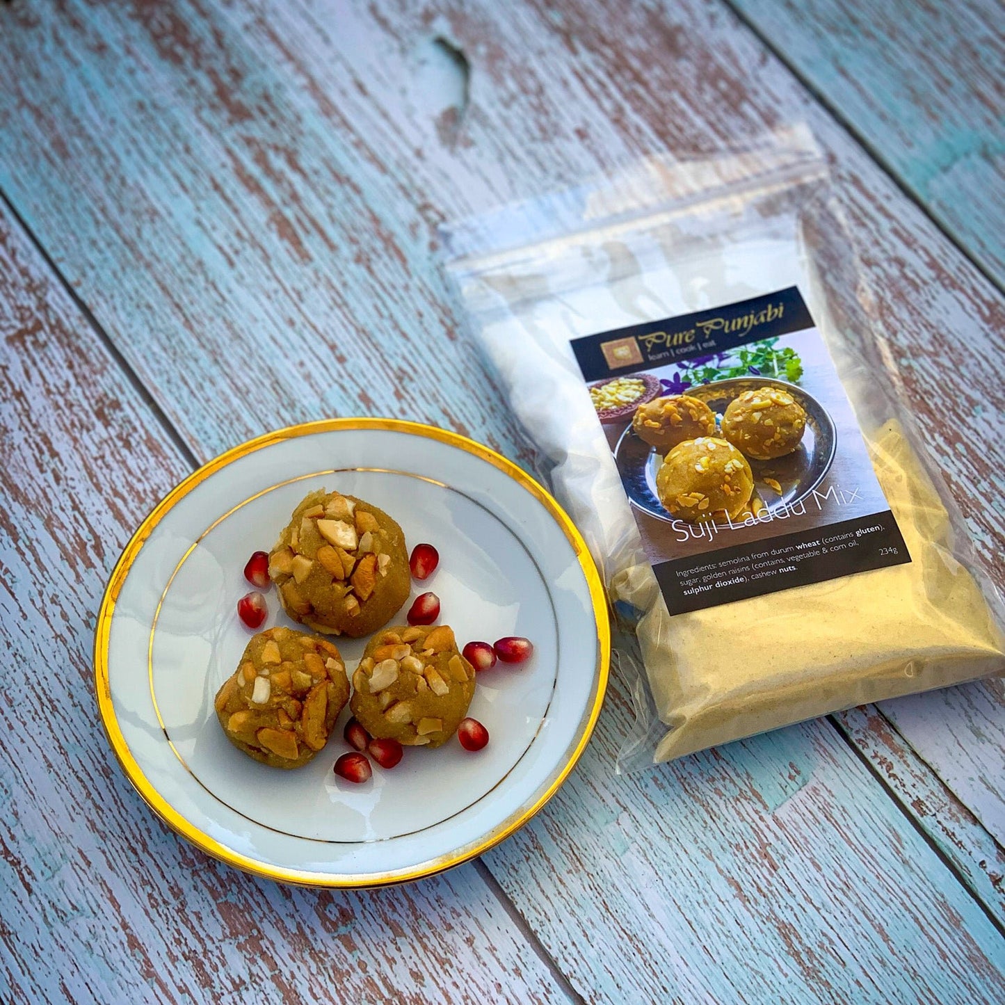 Punjabi Chicken & Jeera Rice 3 course meal gift pack