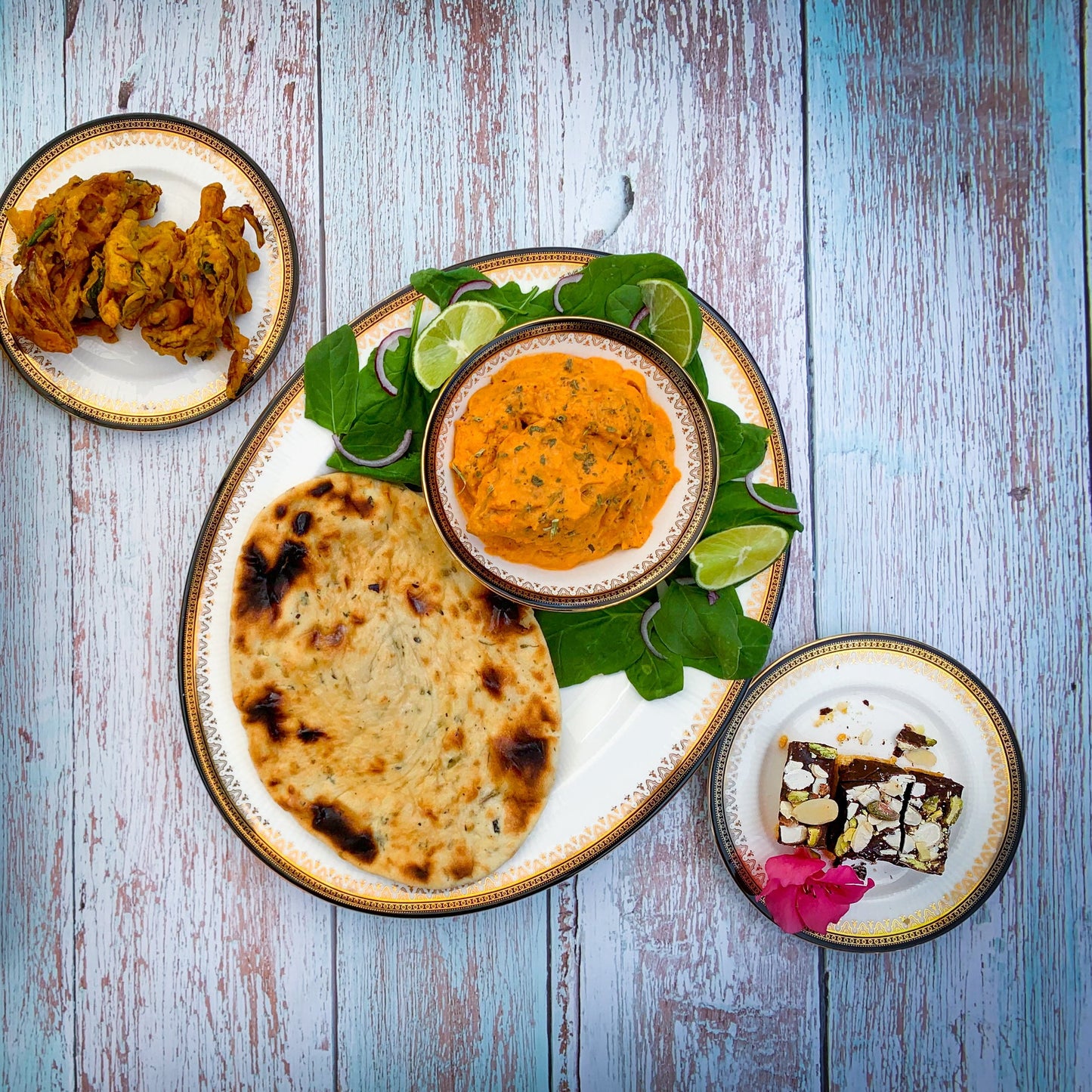 Butter chicken, purepunjabi.co.uk, chicken dishes, Punjabi butter chicken, authentic butter chicken, malai chicken, naan bread, naan, onion bhajis, pakore, besan