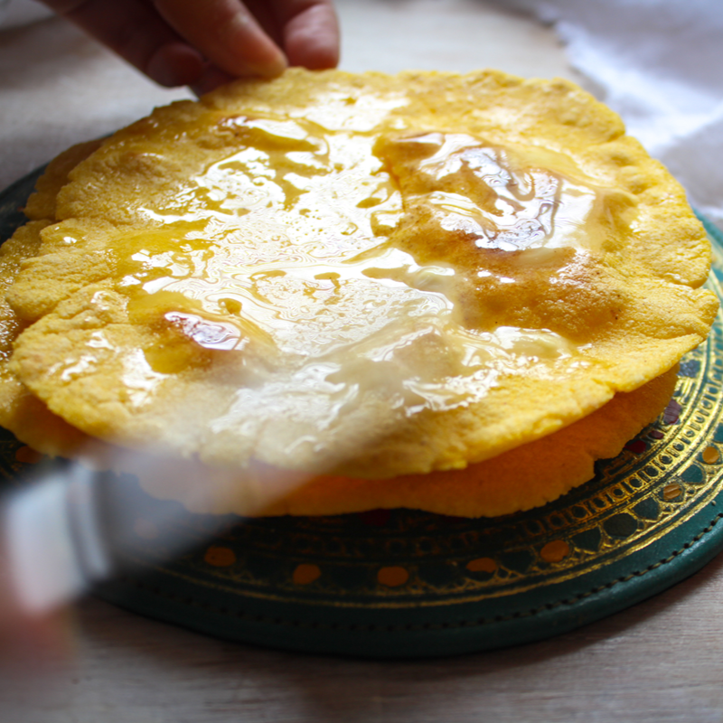 Makki di Roti, Corn bread, Corn flatbread, Gluten free roti, wheat free roti, gluten chapati, wheat free chapati