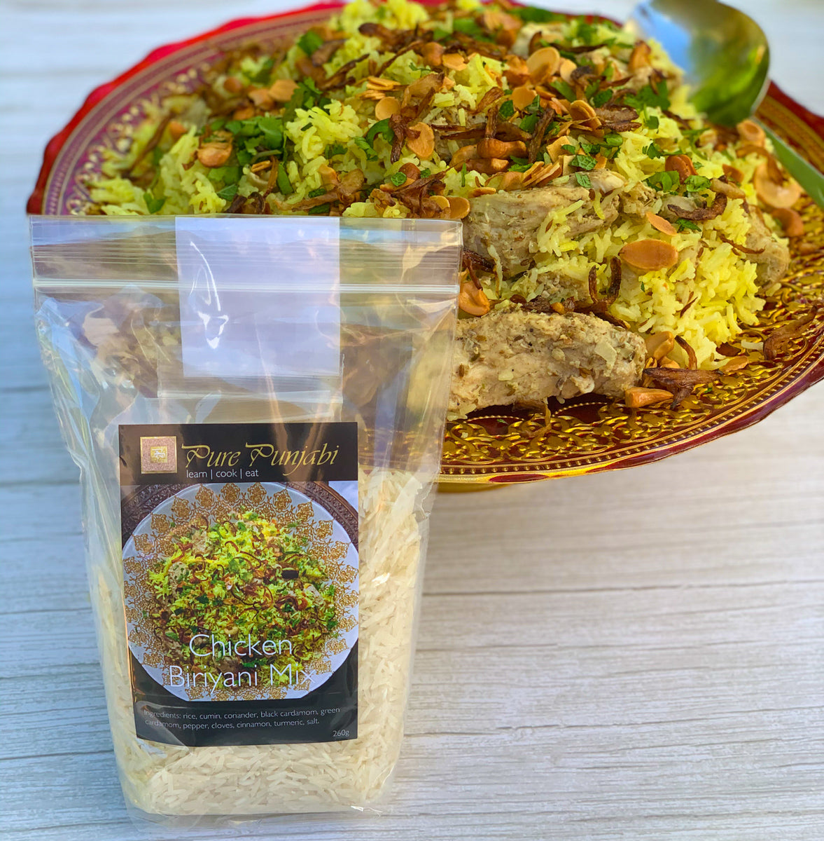 Pure Punjabi dinner kits, Chicken biriyani kit, biriyani kit, curry kit, gluten free, wheat free, dairy free, dinner ideas, purepunjabi.co.uk, indianmealkits.co.uk