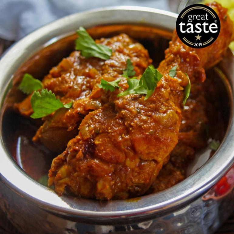 Punjabi chicken, chicken curry, Indian chicken curry, Great Taste Awards,