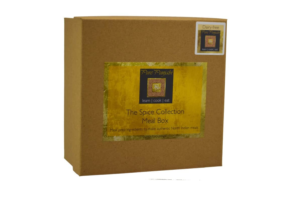 Pure Punjabi Dairy-free meal kit box
