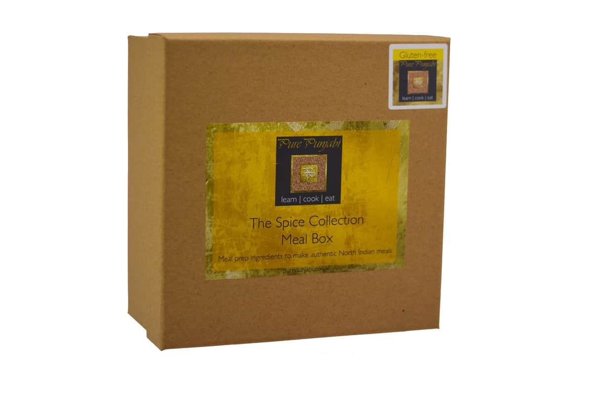 Pure Punjabi Gluten-free meal kit box