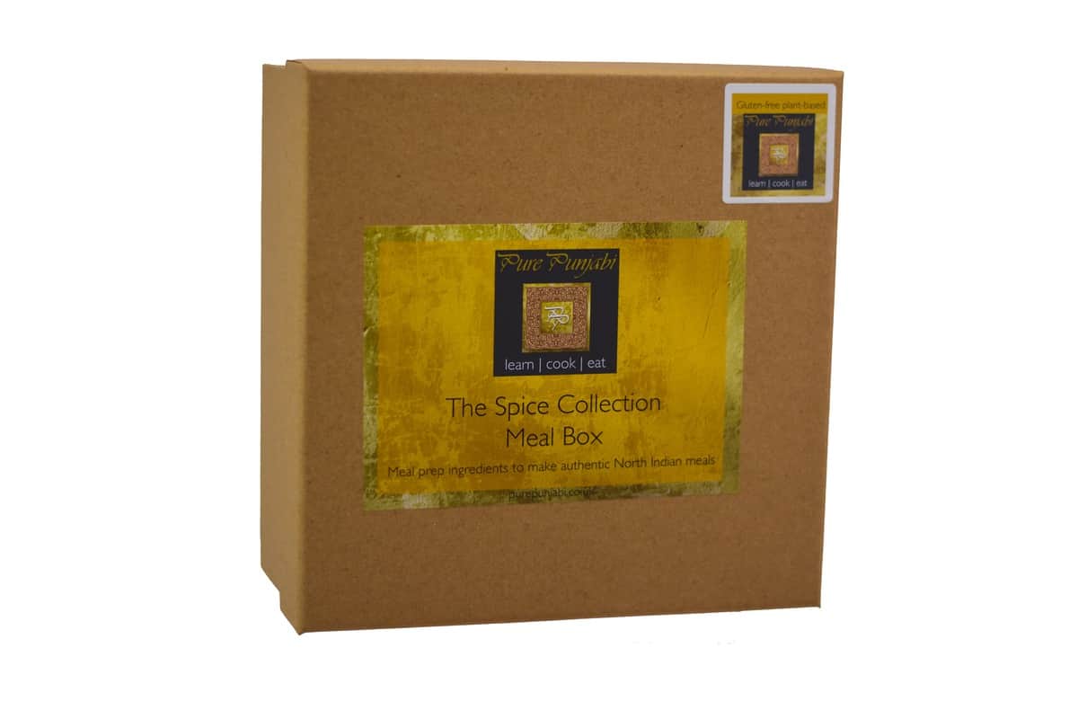 Pure Punjabi Gluten-free plant-based meal kit box