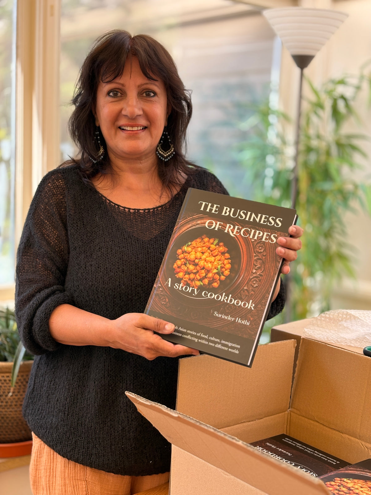 The Business of Recipes - a story cookbook by Surinder Hothi