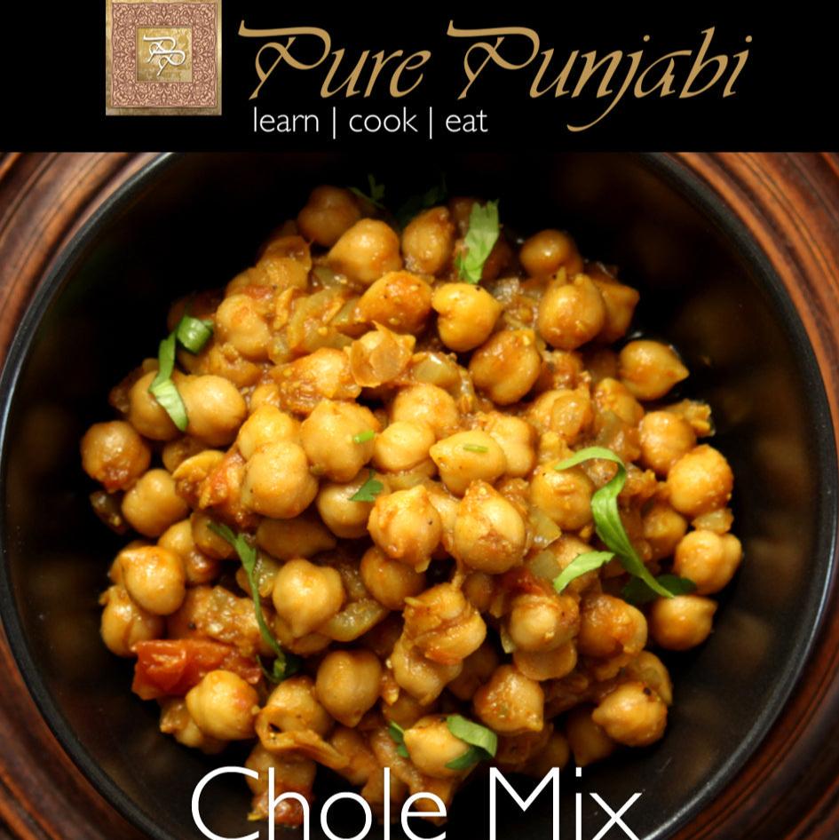 Chole, Sholay, Punjabi chickpeas, Indian chickpeas, how to make sholay, how to make chole, purepunjabi.co.uk