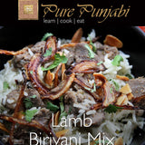 Lamb biriyani, biriyani, meat biriyani, Punjabi biriyani, how to make biriyani