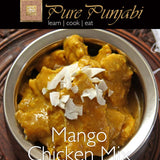 Mango chicken, Indian chicken, chicken dish, Chicken curry, gluten-free chicken curry, purepunjabi.co.uk